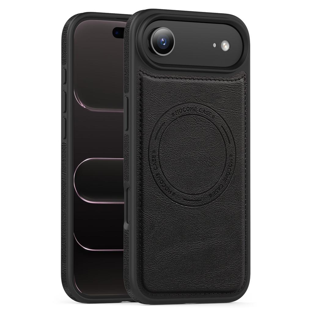 For iPhone Air Case Compatible with MagSafe Leather Back Phone Cover
