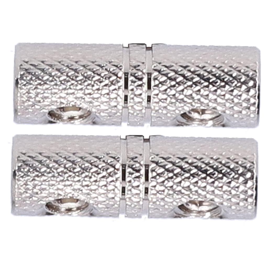 2pcs Power Cord Extension Terminal 8 Gauge Input Output Wire Coupler Joiner for Car Audio System