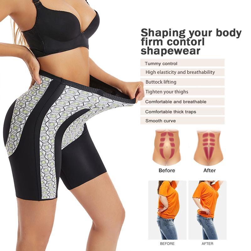High Waist Boxer For Women Hips Lift Panties Tummy Control Shapewear Body Shaper Slimming Belly Shaping Underwear