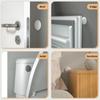 Doorstop Front Door Stopper Silica Gel Anti-collision Security Protections Handle Self-adhesive for You Mute Home Improvement