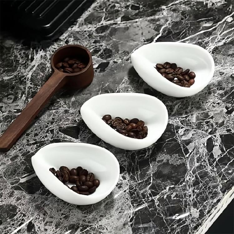 Coffee Bean Scale Dish Coffee Dosing Tray Kitchen Accessory Coffee Weighing Tool