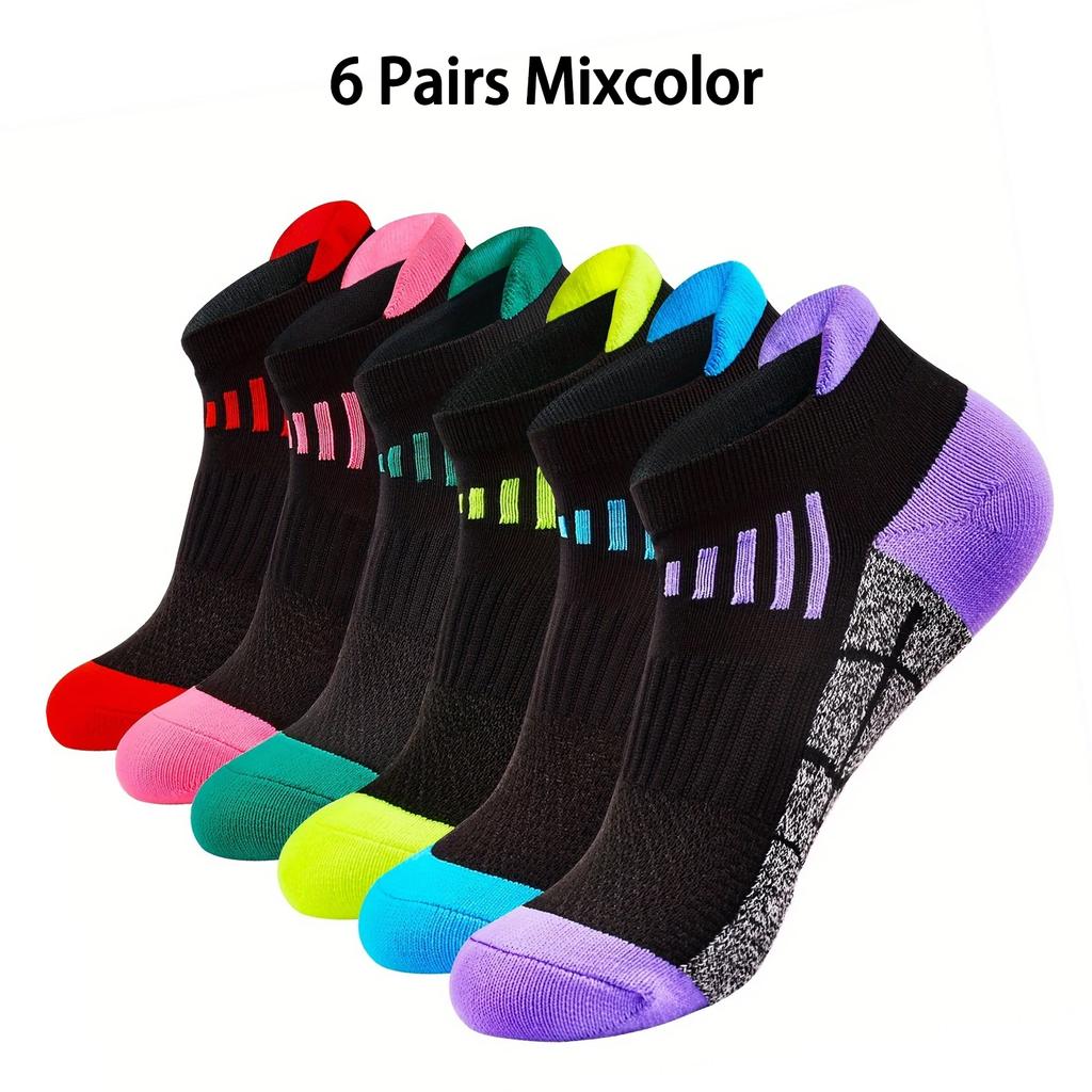 HSS 3 Pary Bawełna Organiczna Damskie Skarpetki Kostkowe Oddychające Skarpetki do Biegania Sportowe Czarny Różowy Casualowe Sportowe Letnie Cienkie Męskie Krótkie Skarpetki