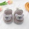Baby Boots Fluffy Shoes Infant Boys Girls Cartoon Warm Indoor Shoes Toddler Cozy First Walker Crib Shoes 0-18M