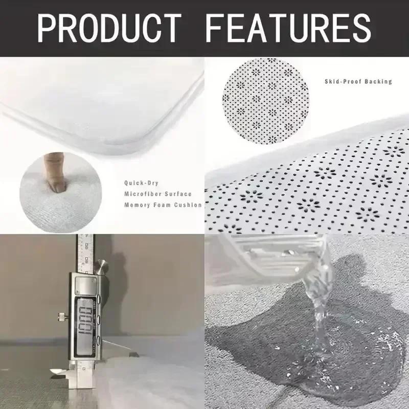 Anime B-BerserkS Cool Small Carpet for House Bedroom Decoration Kitchen Bath Super Absorbent Rug Carpet Foot Non-slip Exquisite