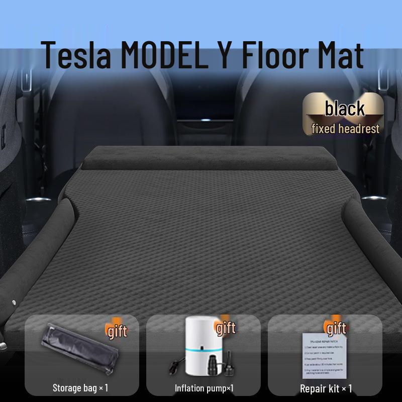 Tesla Model YL Car Mattress: Maodou Y Rear Seat Trunk Sleeping Mat, Air Mattress, YaSleep
