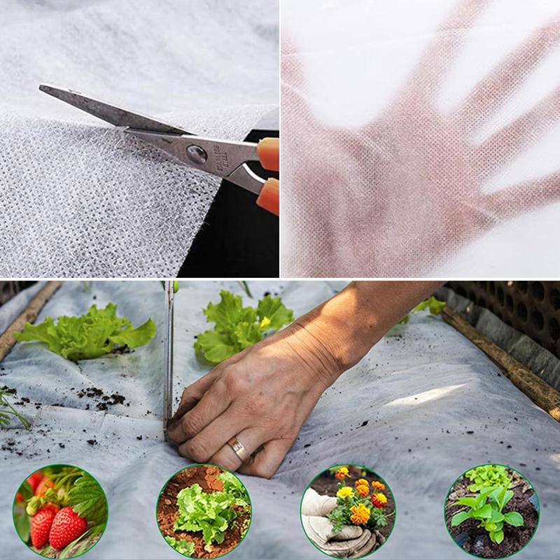 Garden Non-woven Plant Cover Winter Frost Winter Plant Protecter Prevent Frostbite Cover Cloth Vegetable Fruit Protection Cover