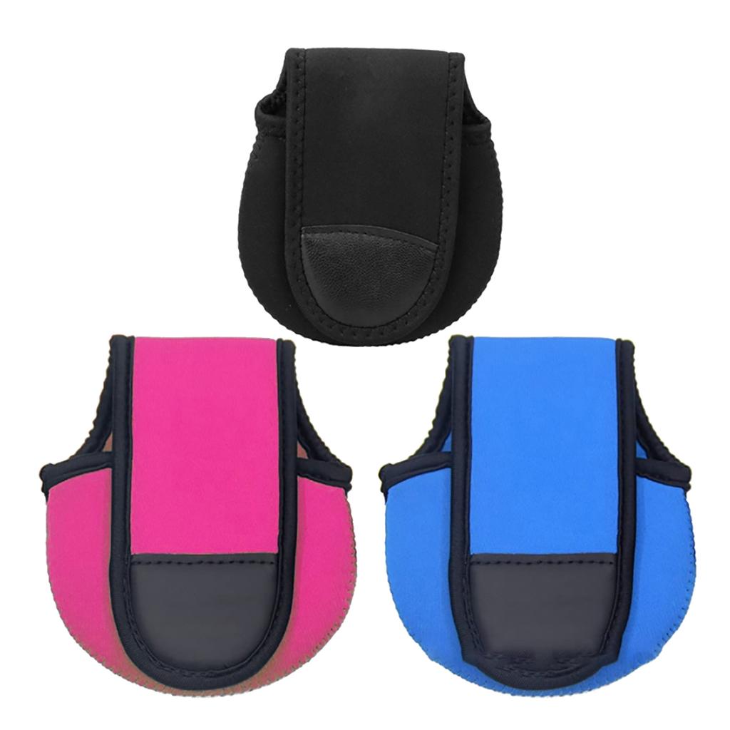 Portable Fishing Reel Bag Pouch Bag Waterproof Protective Case Cover For Fishing Reel Baitcasting Reel Drum Storage Bag