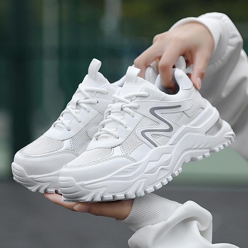 

Mesh dad shoes casual sports women s shoes spring new running shoes Korean version fashion sports shoes women s shoes trendy shoes 35 чёрный