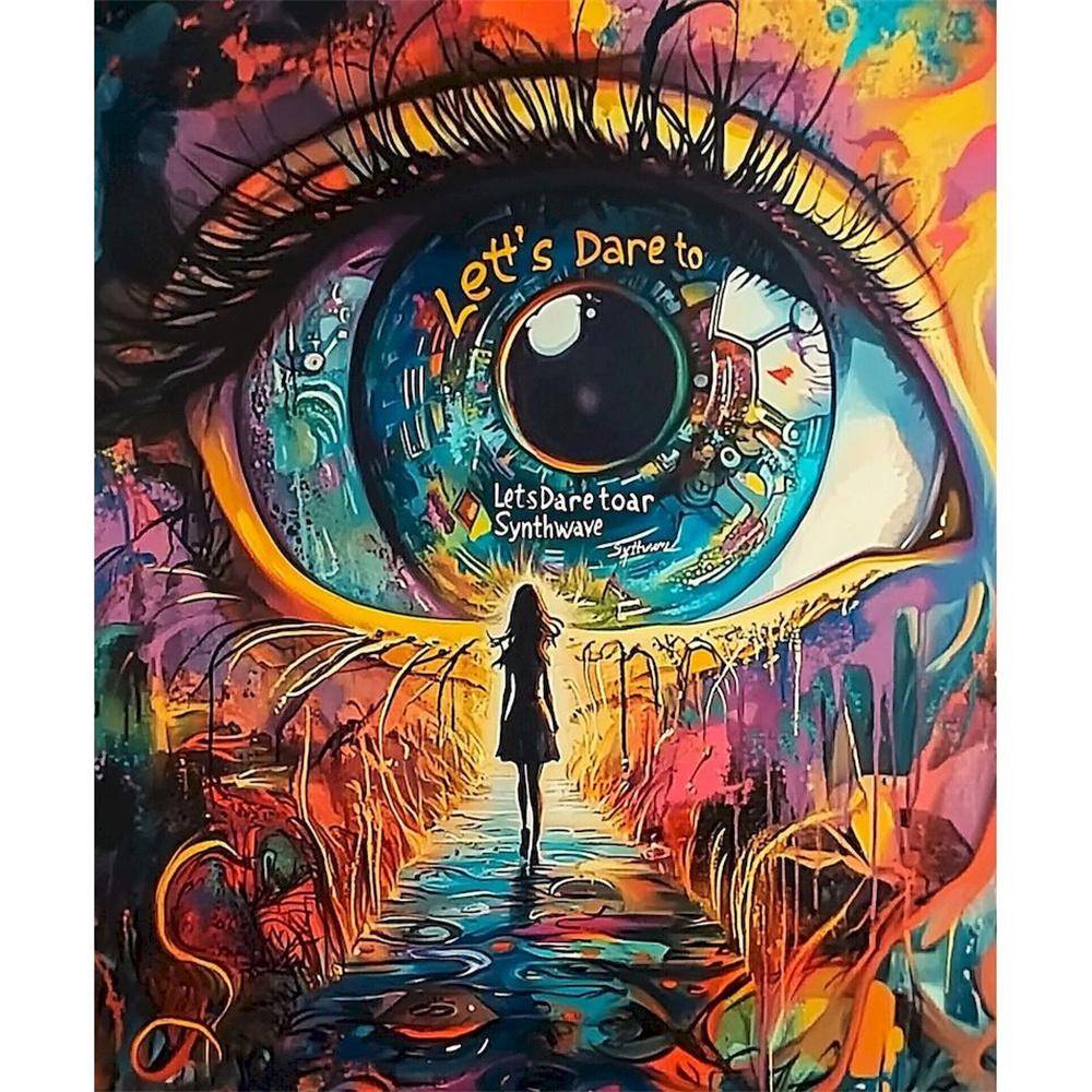 Diamond Painting Kits,Abstract Object Scenery,Drawings with Diamonds,Diamond Art Kit,Needle Arts Craft,5D Diamond Mosaic