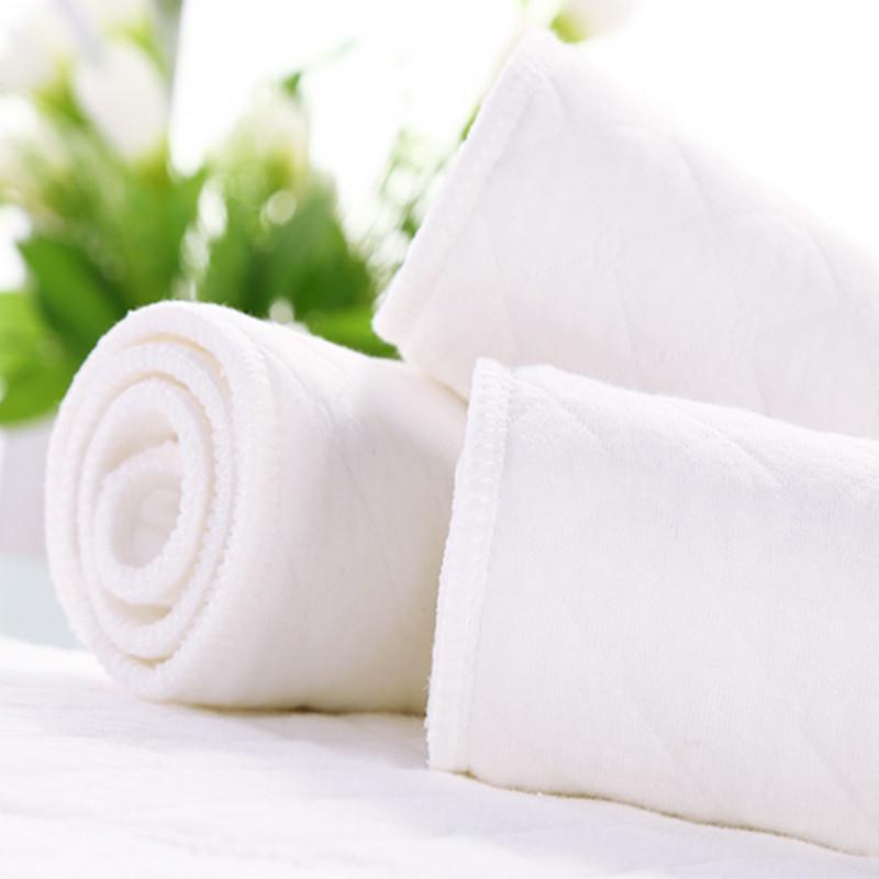 5PC Baby Diapers Bamboo Eco Cotton Diapers Nappy Baby