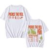 Pierce The Veil I Can’t Hear You World Tour T-shirts Two Sides Unisex  TShirts Men Women's Music Tees  Punk Tops