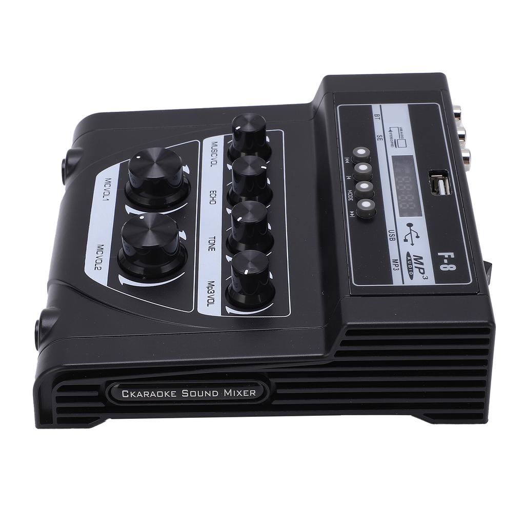 Small Audio Mixer Home Sound Board Console System Bluetooth Recording