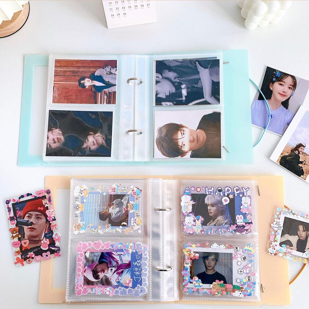 Korean Style Transparent Card Holder & Photo Album Binder