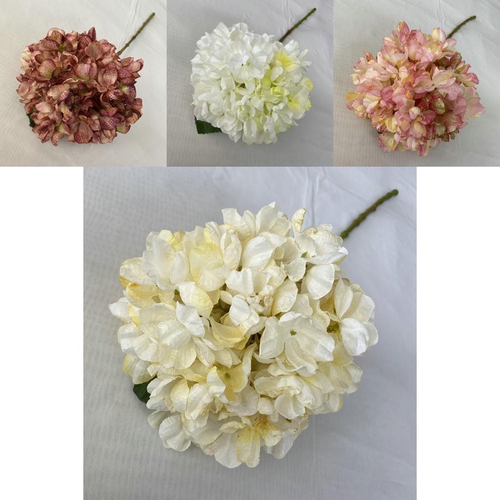 Bangkok Hortensie Kunstblume für europäisches Retro Home Styling