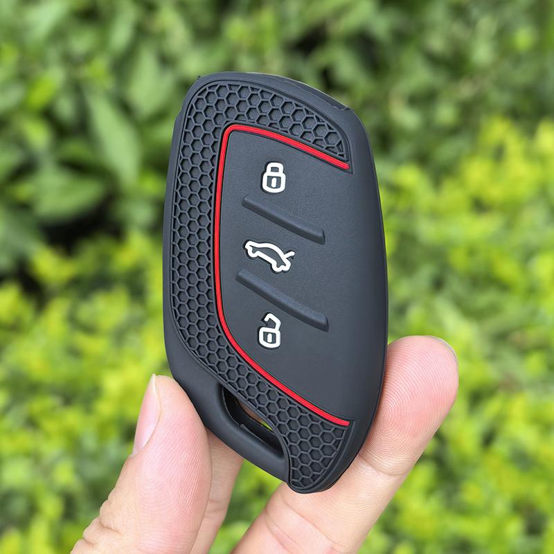 Silicone Key Case Cover For MG4 MG5 MG6 Mg3 Mg7 MG ZS EV HS EHS ZX GT Roewe RX3 RX8 ERX5 RX5 I6 I5 Car Accessories