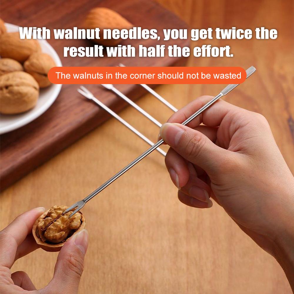Walnut Cracker Heavy-Duty Nut Crackers for All Nuts Sturdy Nutcrackers Opener Tool Funnel Design
