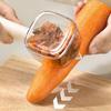 1Pcs Kitchen Gadgets Fruit Vegetable Peeler With Storage Box Quickly Stripping Vegetable Tools Storage Peeler Stainless Steel