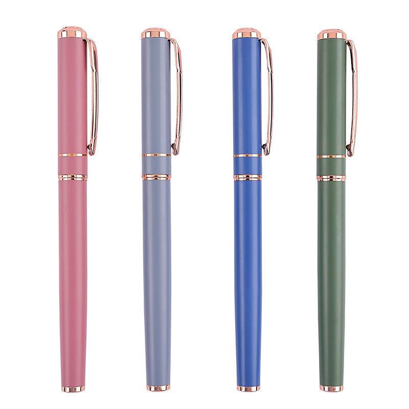 Roche Pen Gift Box With Lettering, Positive Posture, Special For Students, Replaceable Ink Bag, Iridium Pen Gift