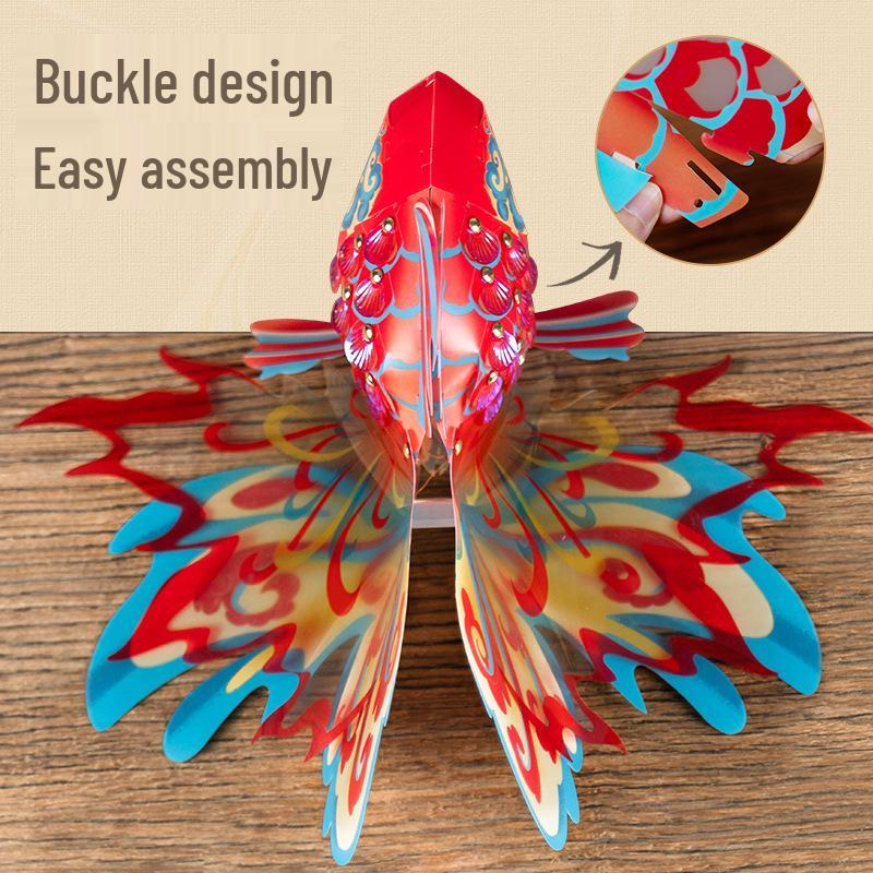 2025 Månfest DIY Barnens Glasfisklykta Pysselkit