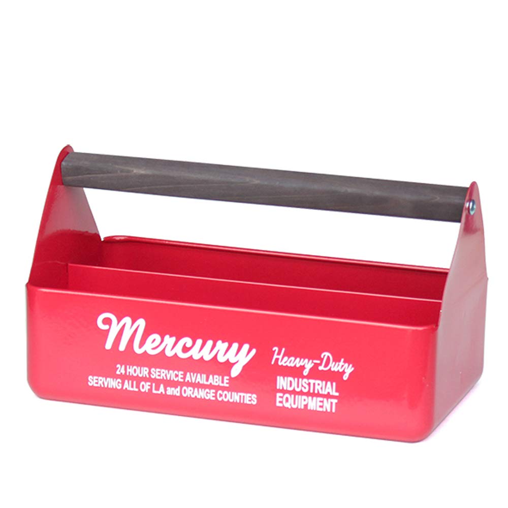 Mercury Tool Box 28.5×15.7×16cm red