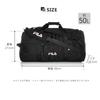 Boston Large Capacity Travel Shoulder Sports 2 Types of Cursive and Removable Large Black 2 Big [FILA] Bag, Backpack, 50L, 3-way, Bag, Bag, Bag, Logo,
