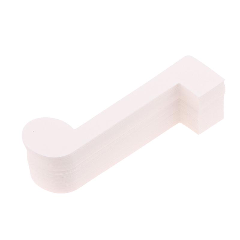 100 Stück Notenform Band Aromatherapie Duft Parfüm Ätherische Öle Test Tester Papierstreifen Outfit Duftende Diffusorstäbchen