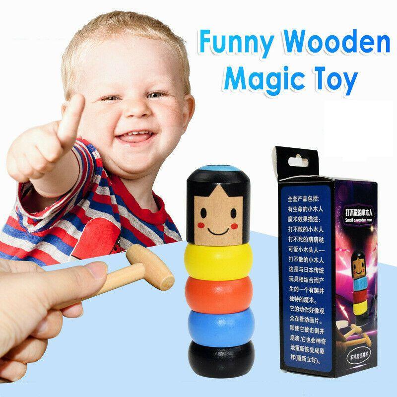 Daruma By Immortal Proma Magic Stubborn Wood Man Funny Wooden Magic Unbreaka Toy