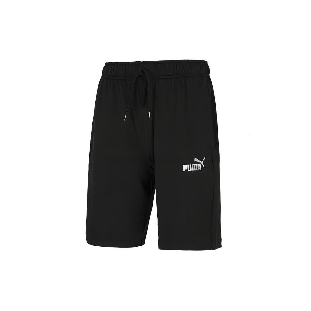 Puma UV Protection Knit Shorts With Logo Men Bottoms Black 671933-01