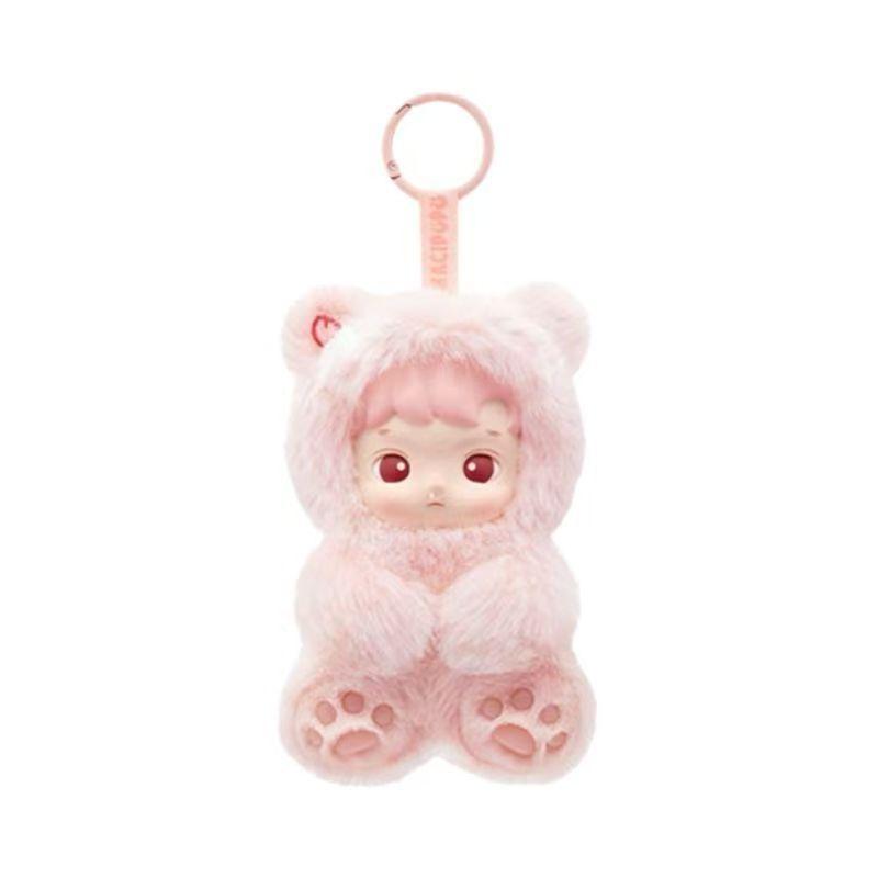 Teddy Bear Gummy Backpack Pendant, Vinyl Plush Toy, Cute Doll