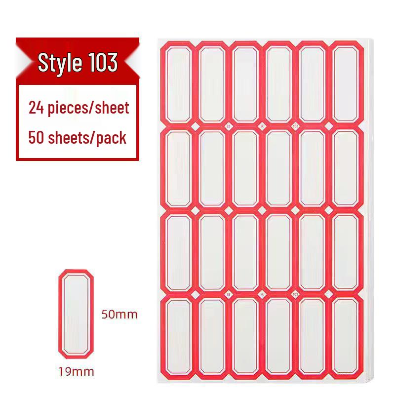 Self-Adhesive Journal Stickers & Handwritten Labels