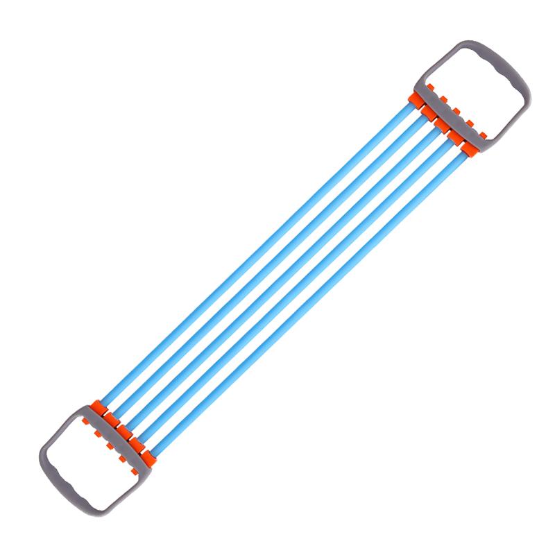 Puller Male Shoulder Expander Home Fitness Equipment Rubber Tube Arm Strength Training for Men and Women Sky Blue