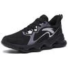 Anta Slip Resistant Abrasion Resistant Low top Running Shoes Men's Black Gray 112315555-3