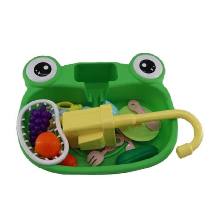 Bath Sink for Bird Kids Kitchen Sink Toy Pretend Play Water Toy for Boys Girls
