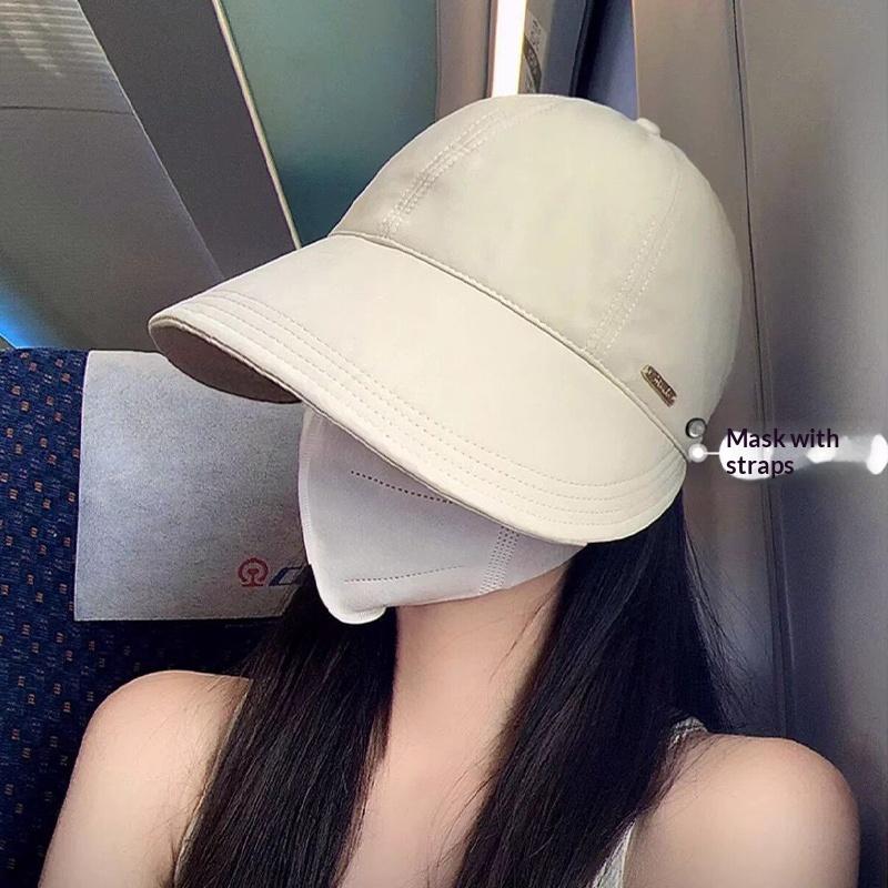 2026 Summer New Breathable Fisherman Hat For Women Outdoor Sunshade And Sun Protection Fashionable Duckbill Cap