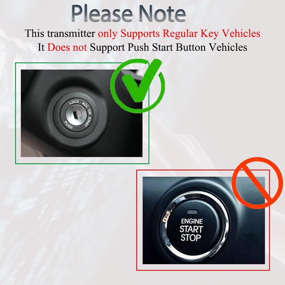 Key Fob Keyless Entry Fits for Toyota Highlander Tundra RAV4 Tacoma Scion XA XB 2001 2002 2003 2004 2005 2006 2007 Remote Control Replacement
