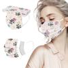 Mascherina Monouso per Adulti Donna Uomo Industriale 3 Veli con Elastici 10 Mascherine