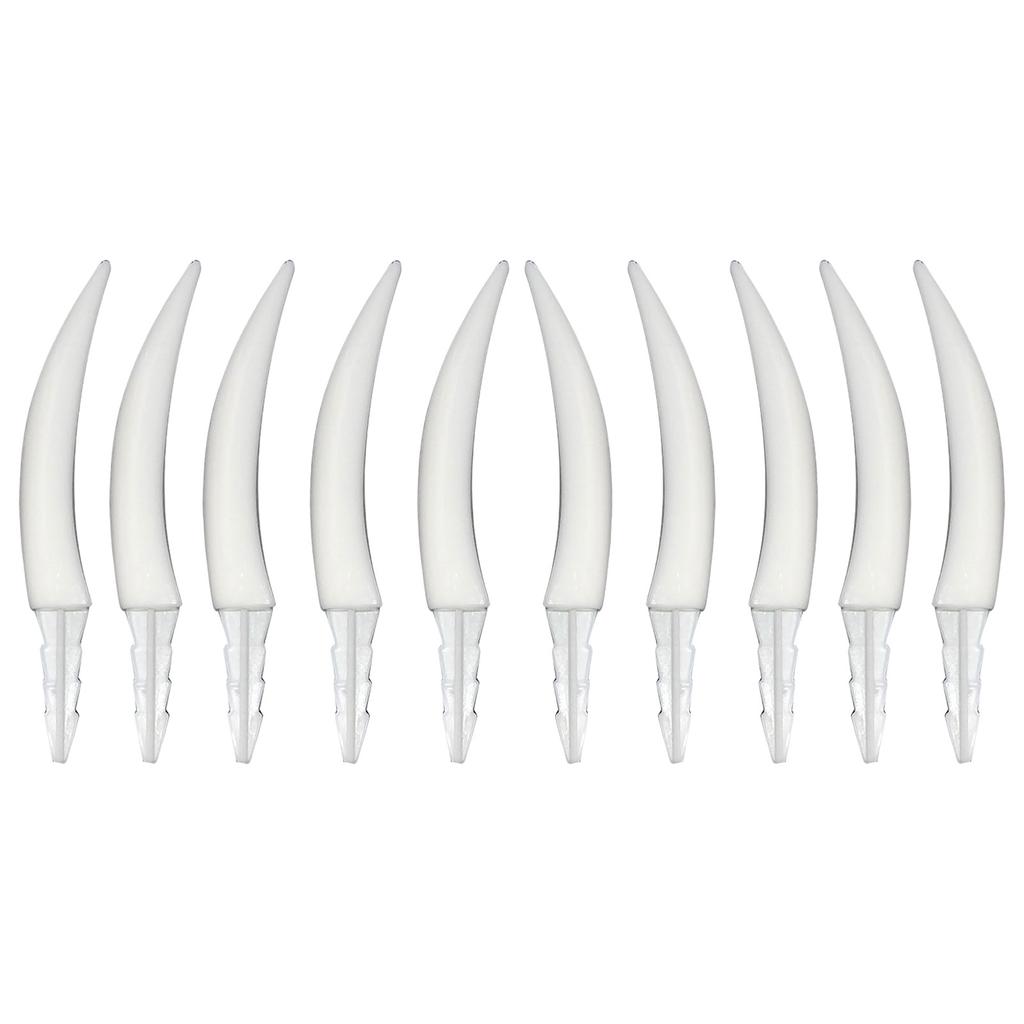 Pack Of 10 Halloween Pumpkin Teeth Prank Decoration Handmade Prank Props Household Seasonal Adorment Party Supplies