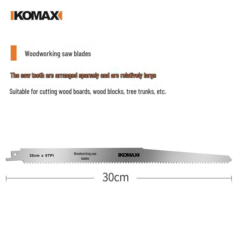 Handheld Electric Saber & Jigsaw Blade for Metal & Wood Cutting
