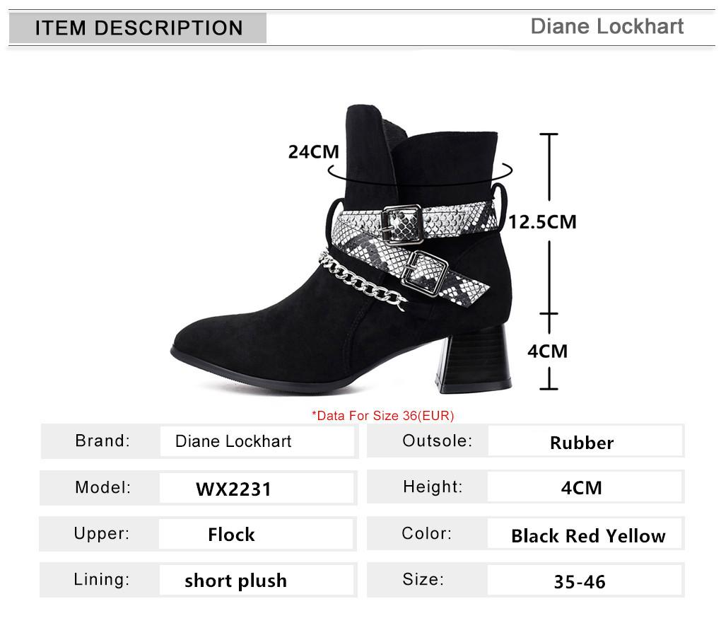 Fashion Autumn Winter Vintage Boots Fashion Metal Chain Chunky Heel Boots Punk Walking Ridding Boots Women Western Cowboy Cossacks Botas