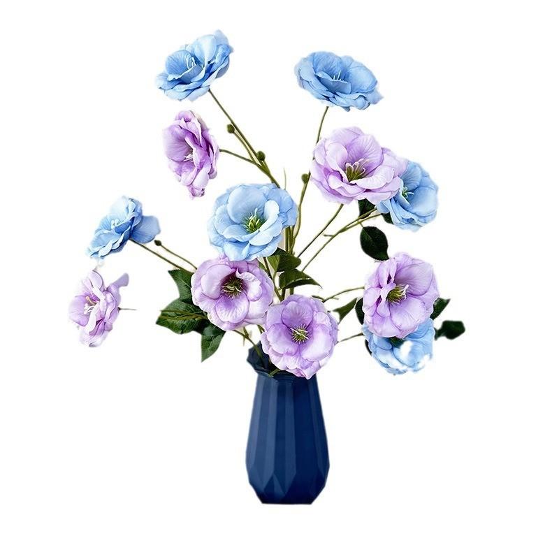 Flower Gardenia Artificial Wedding Hotel Restaurant Desktop Decoration Ornament