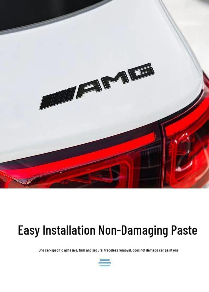 Mercedes GLB220/GLB200/GLB35 AMG 4matic Rear Tail Badge Emblem Sticker