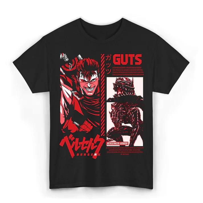 Anime Berserk Guts Dark Tshirt Size S4xl Gift For Friends
