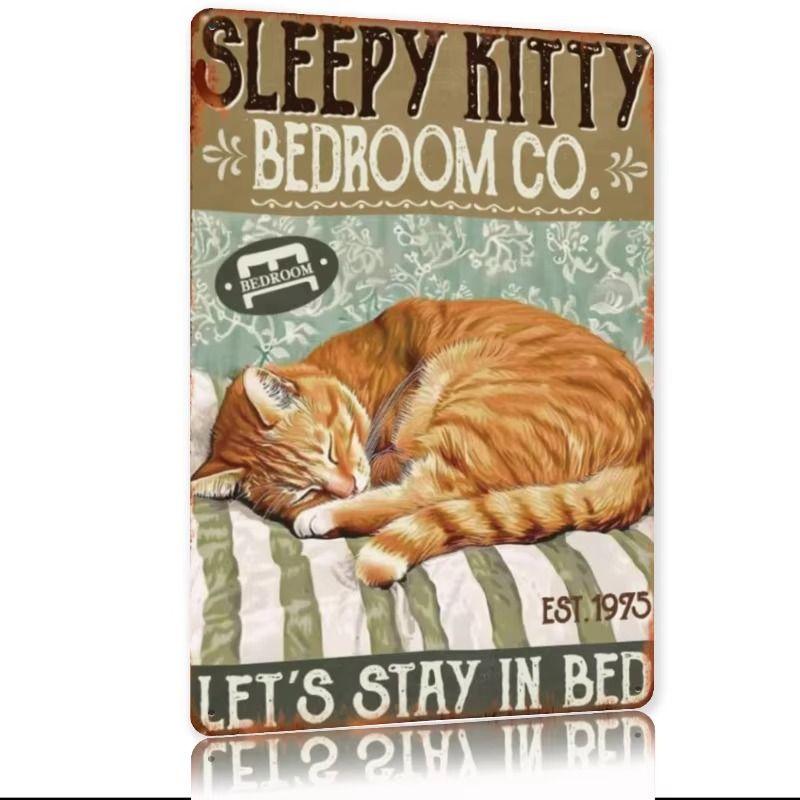 

Retro Metal Tin Sign Poster Wall Art Vintage Home Decor Bar Pub Plaque