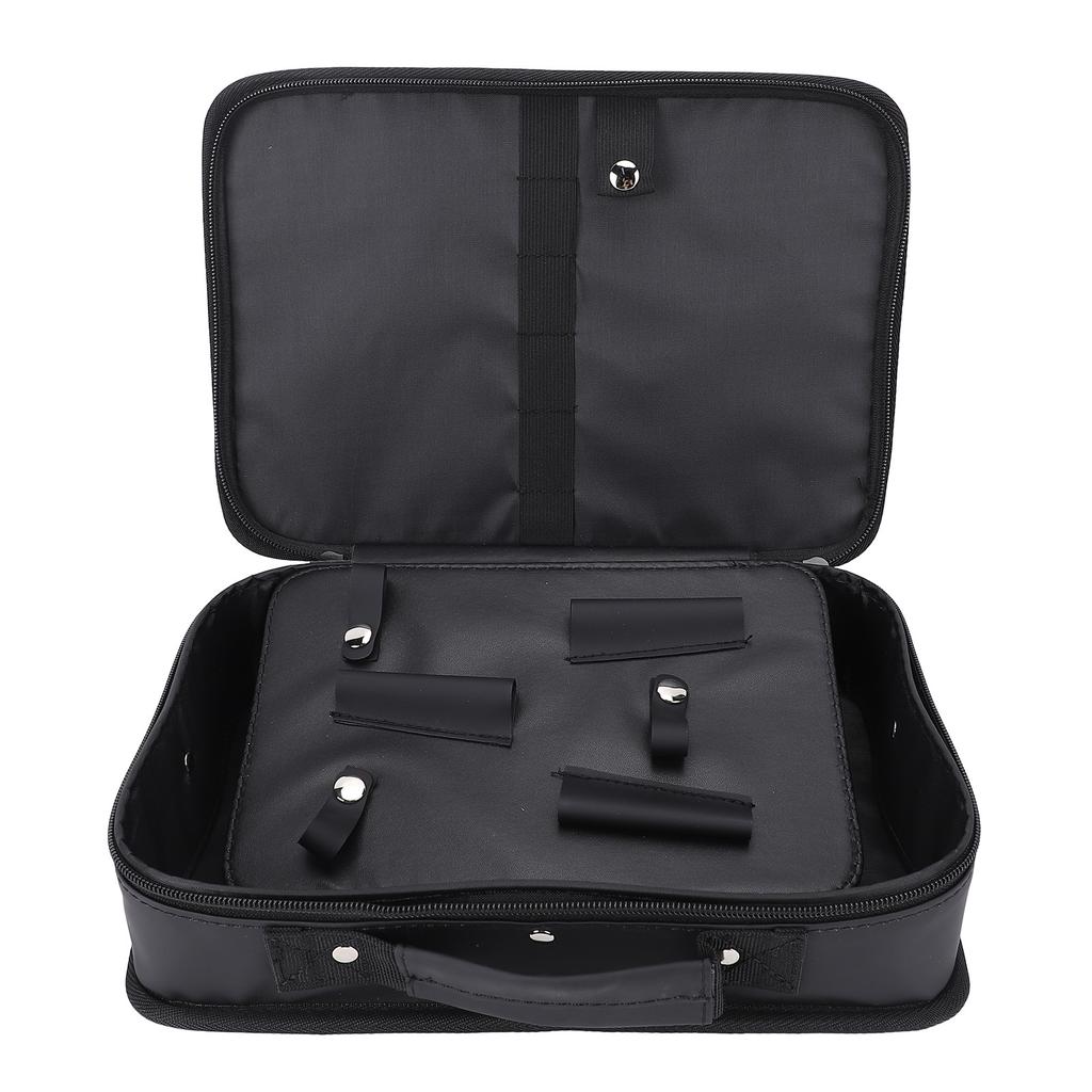 Barber Bag Multi Functional Hair Cutting Tools Scissors Combs Clips Hair Clipper Carrying Case