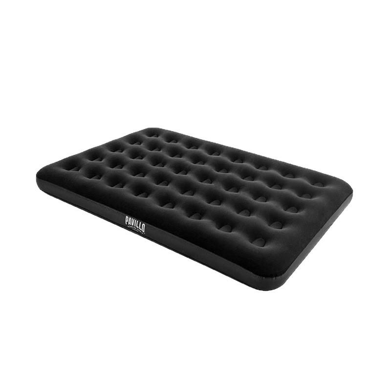 Materasso ad aria gonfiabile portatile ispessito per campeggio e casa - Singolo/Doppio