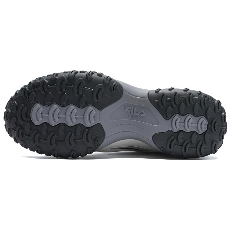 FILA Pebble Comfortable Versatile Durable Low-Top Running Shoes Women sneaker Gray Black F12W432106F-BA