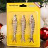 TRUSCEND Swim Max Isca de Pesca Ganchos BKK captura fácil movimento trêmulo vibração som de chocalho borbulhando feita de fibras Dyneema de alta resistência adequada vários peixes
