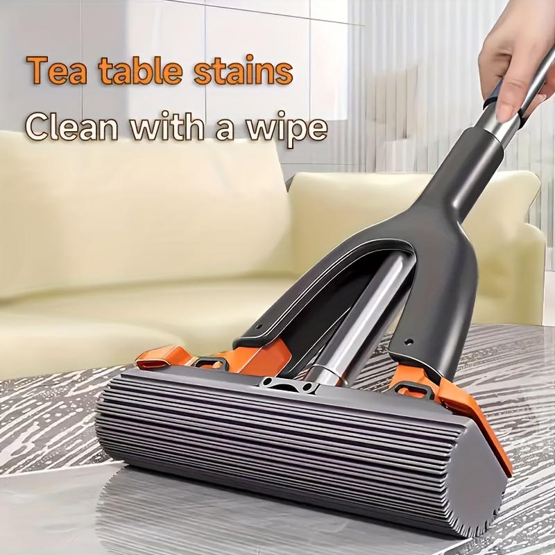 Handlicher Mopp Tischreiniger Schwamm Saugfähiges Pad Für Küchenarbeitsplatte Badezimmerwaschbecken Tragbarer Gummiwischer Staubwischer