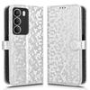 Wallet Case For Realme 14x 5G/V70s 5G/V70 5G Dot Pattern Imprint PU Leather Phone Cover