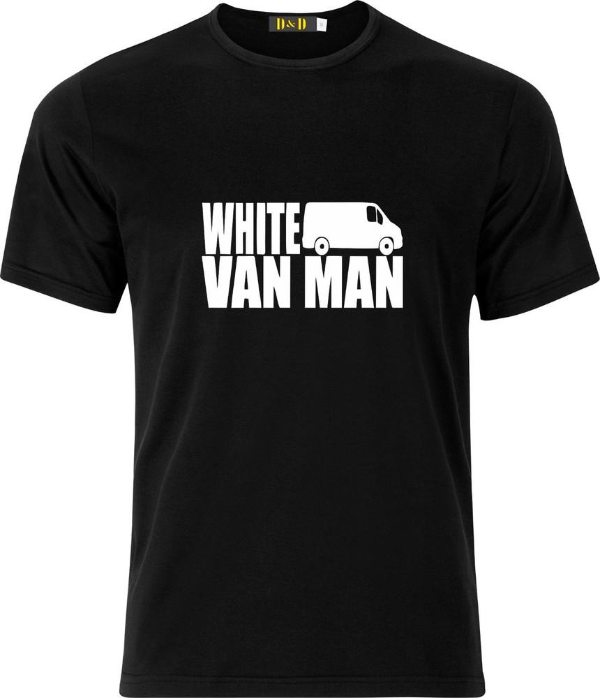 

WHITE VAN MAN XMAS GIFT PARTY FUNNY T SHIRT 3XL